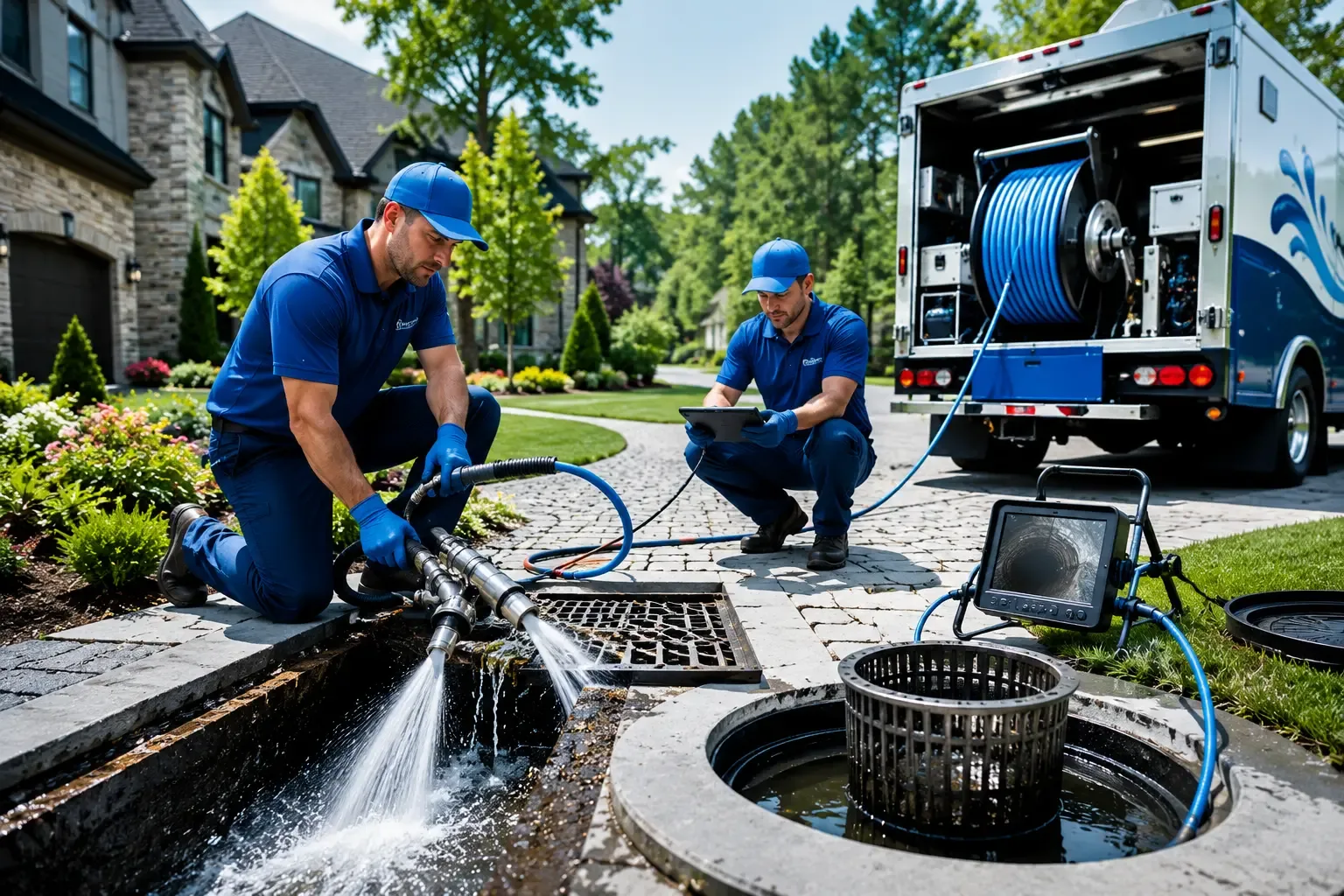 Local outdoor drain cleaning professionals in Pearland, TX