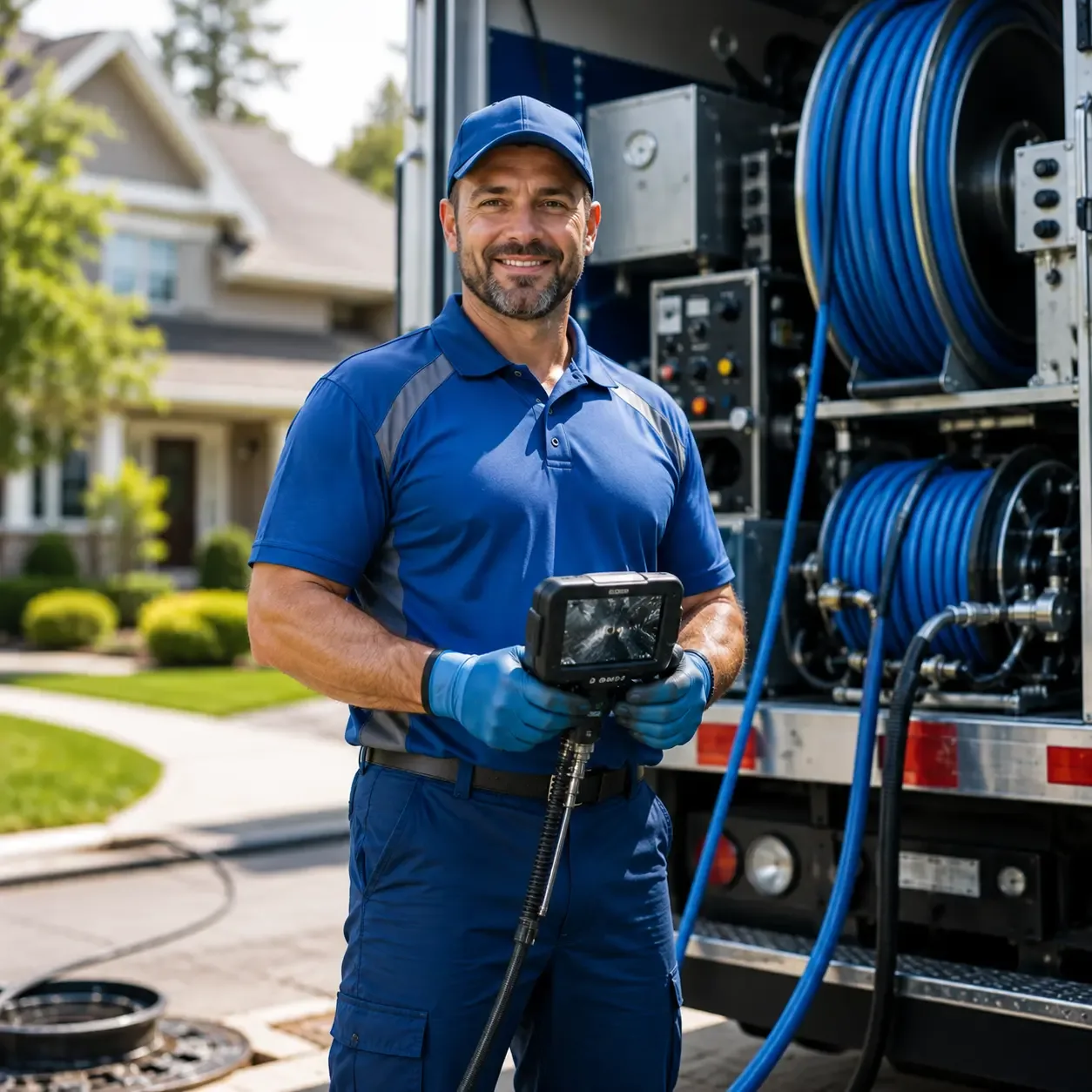 Local outdoor drain cleaning specialists in Pearland, TX